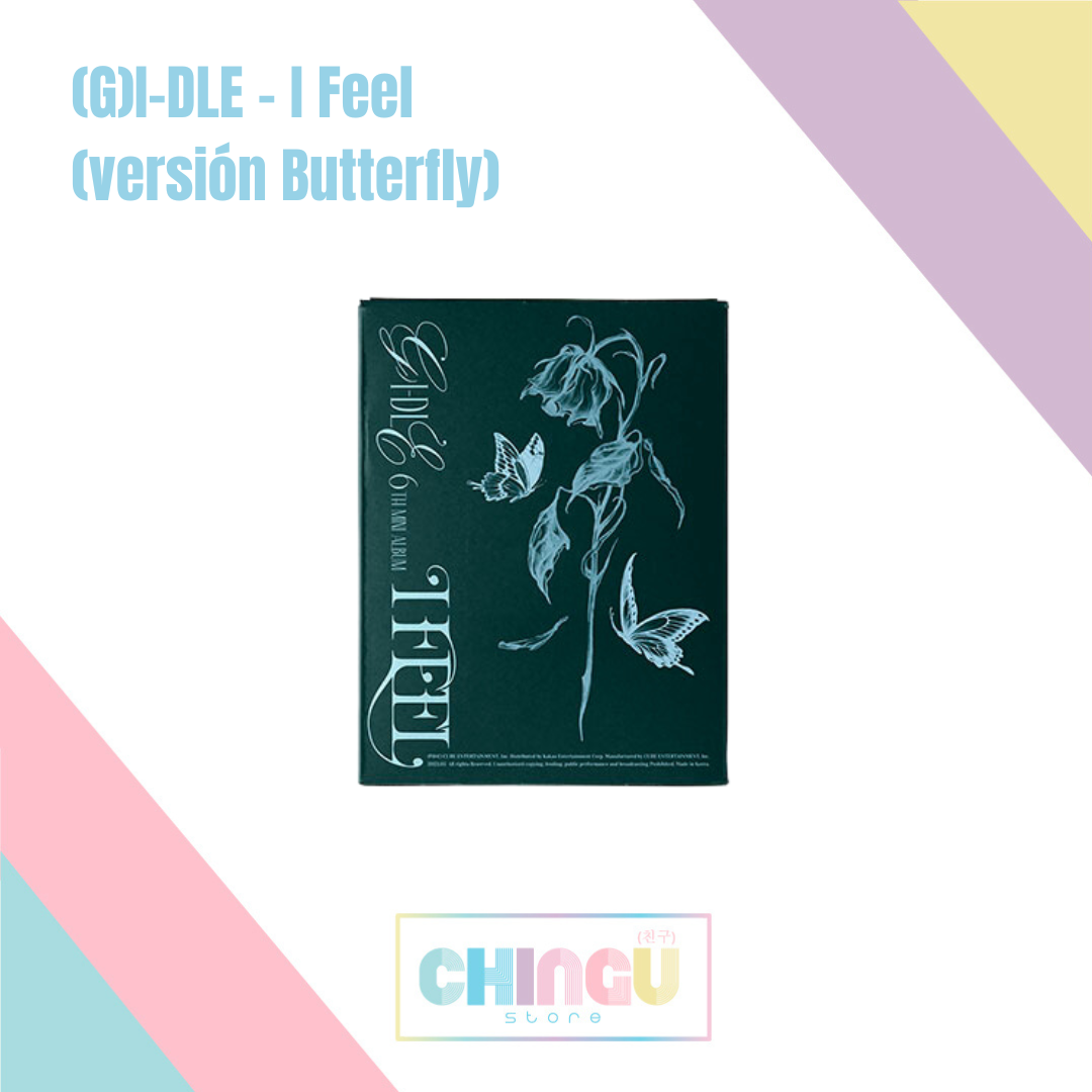 GiDLE - I FEEL (Butterfly ver) (SIN POSTER)