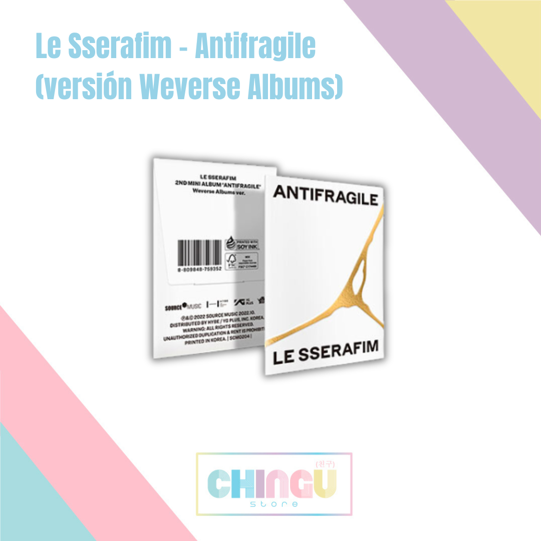 Antifragile (versión Weverse Albums)