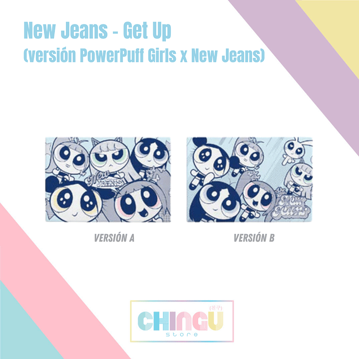 New Jeans - Get Up (versión PowerPuff Girls x New Jeans)