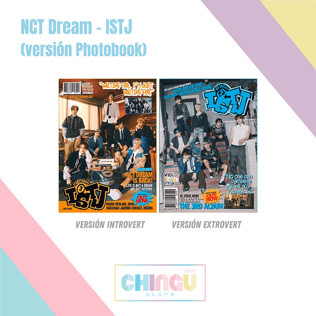 NCT Dream - ISTJ (versión Photobook)