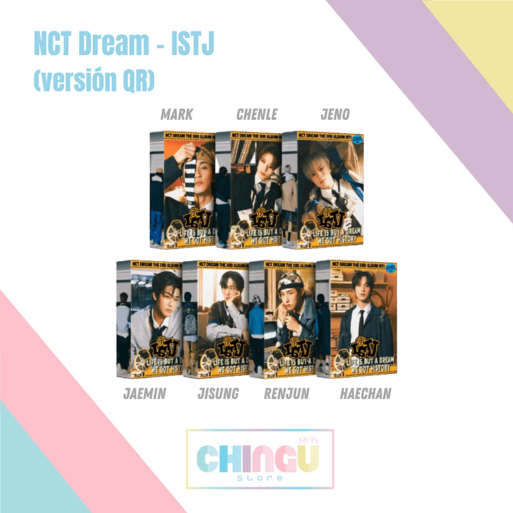 NCT Dream - ISTJ  (versión QR)