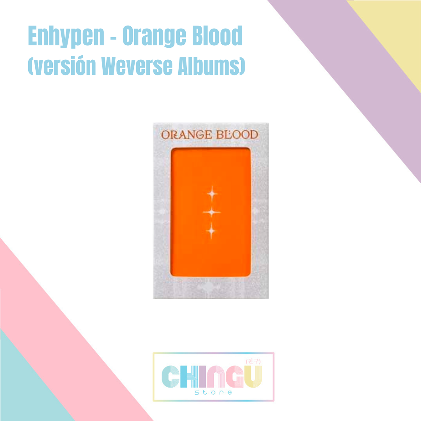 Enhypen - Orange Blood (versión Weverse Albums)