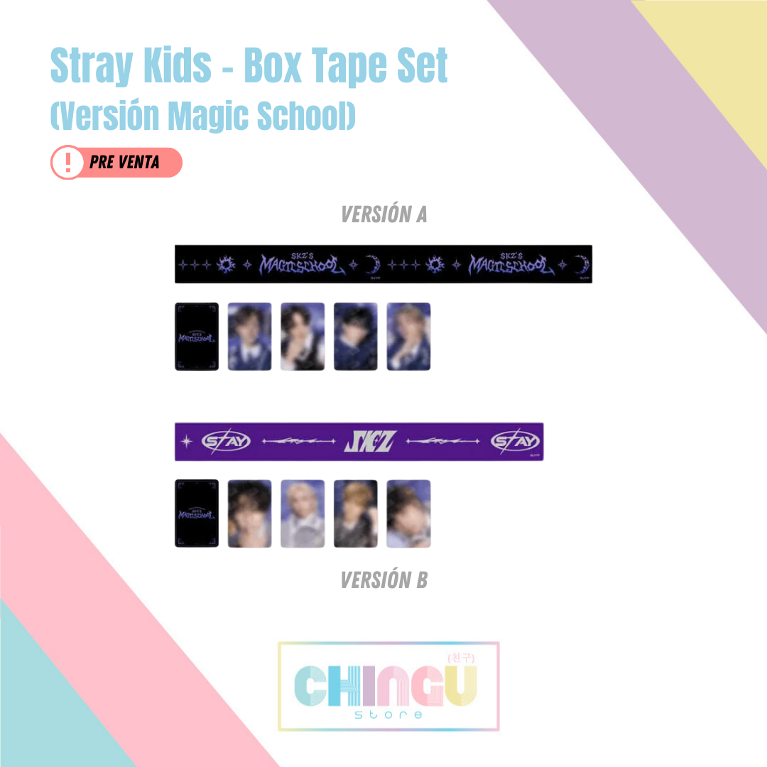 Stray Kids - Box Tape Set (versión Magic School)