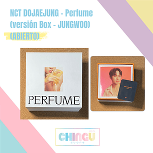 NCT DOJAEJUNG - Perfume  (versión Box - JUNGWOO) (ABIERTO)