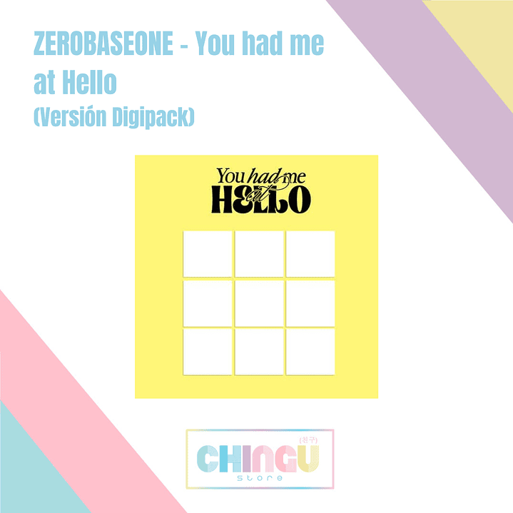 ZEROBASEONE - You had me at HELLO (Versión Digipack)