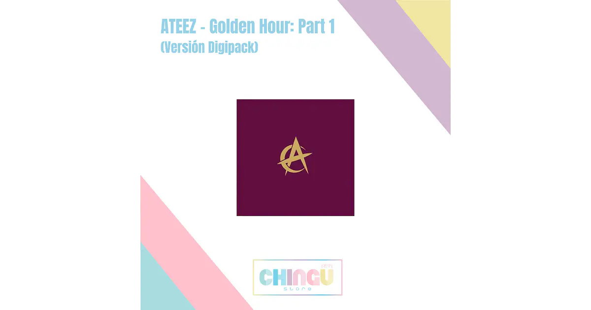 ATEEZ - Golden Hour Part 1 Digipack | Álbum K-Pop CL