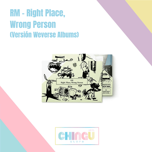 RM - Right Place, Wrong Person (Versión Weverse Albums)