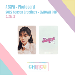 AESPA - Photocard - 2022 Seasons Greetings (SMTOWN POB) - GISELLE