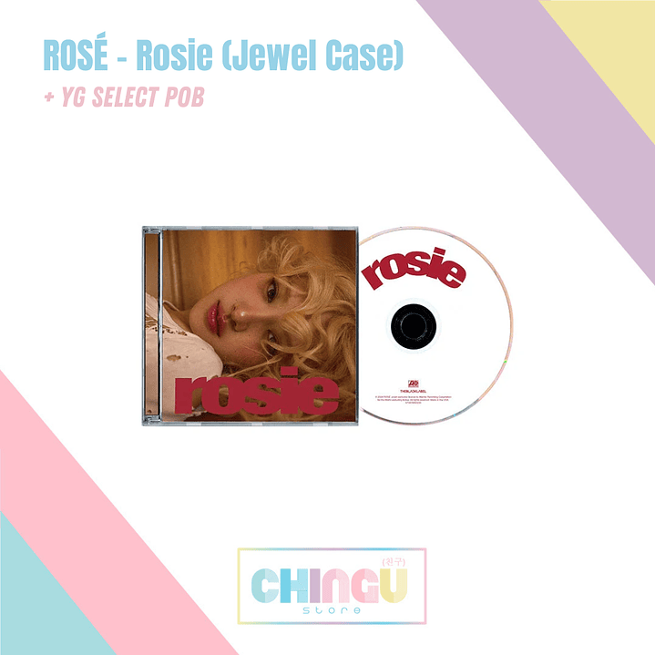 ROSÉ - Rosie (Jewel Case) + YG SELECT POB