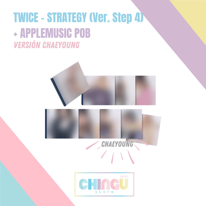 TWICE - Strategy (Versión STEP 4) + APPLEMUSIC POB 9