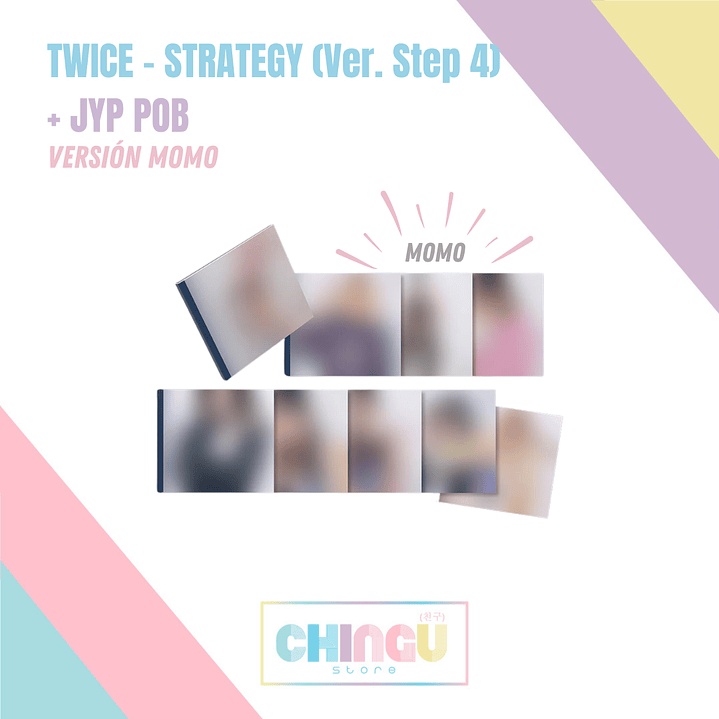 TWICE - Strategy (Versión STEP 4) + JYP POB 4