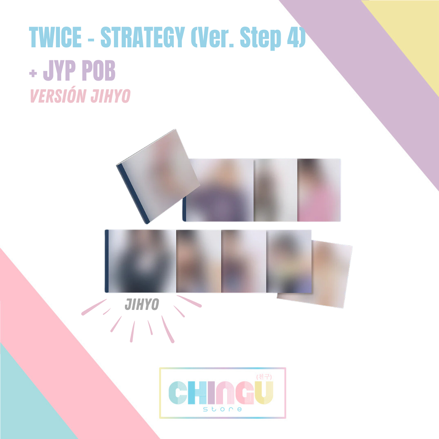 TWICE - Strategy (Versión STEP 4) + JYP POB 6