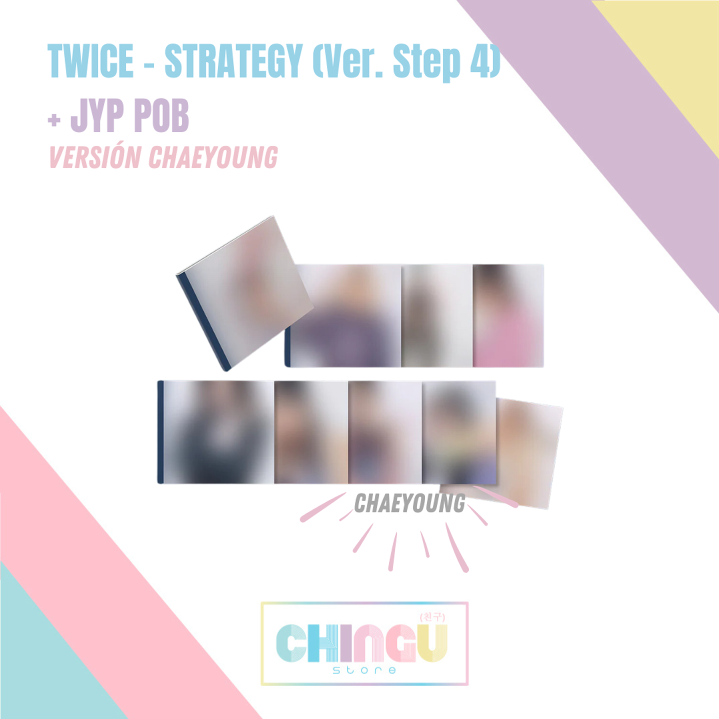 TWICE - Strategy (Versión STEP 4) + JYP POB 9