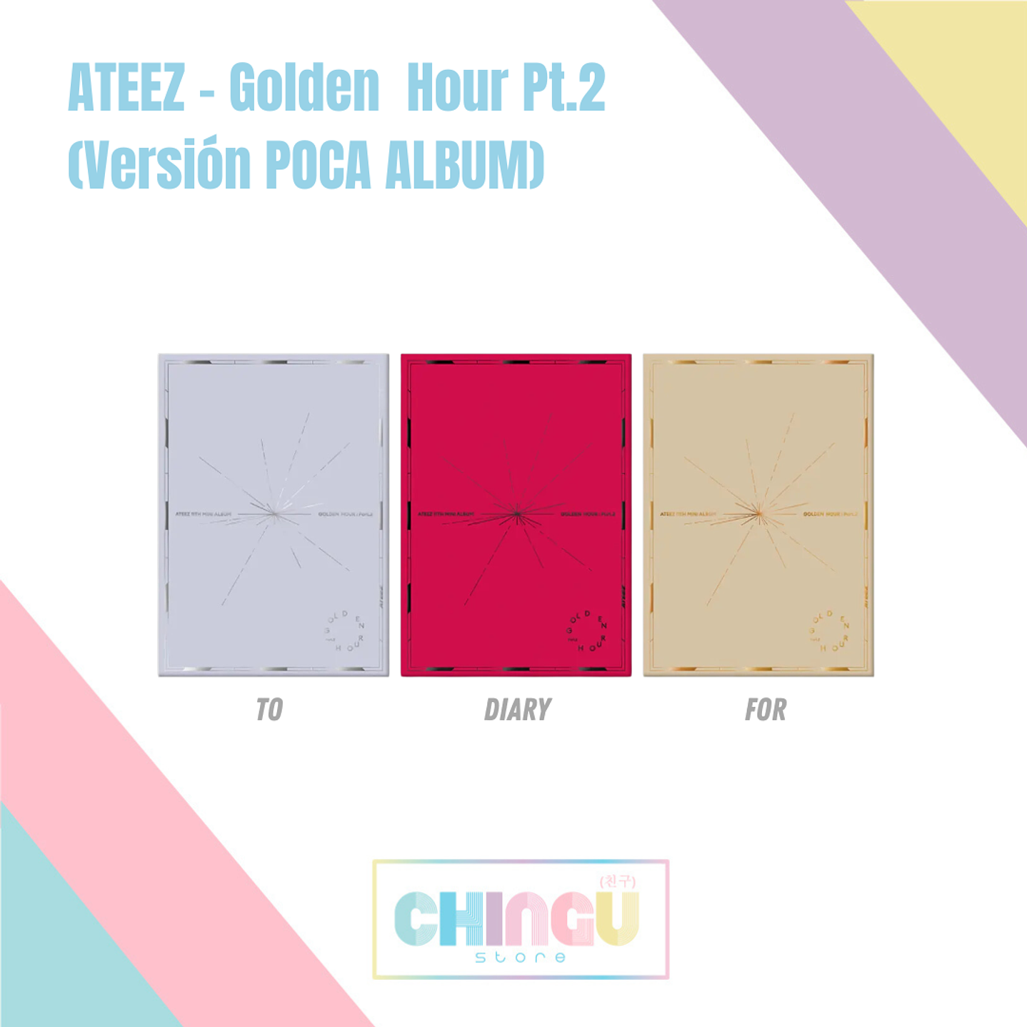 ATEEZ - Golden Hour: Part.2 (Versión POCA ALBUM) 1