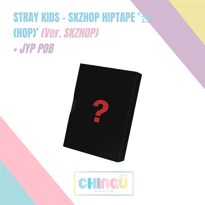 STRAY KIDS – SKZHOP HIPTAPE ‘合 (HOP)’ (Ver. SKZHOP) + JYP POB