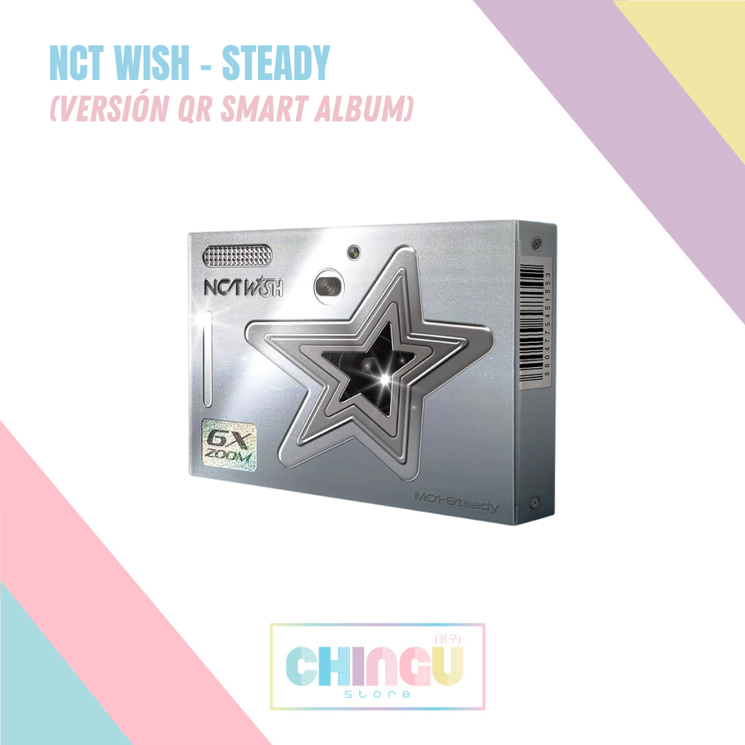NCT WISH STEADY QR Smart Álbum | Álbum K-Pop Chile