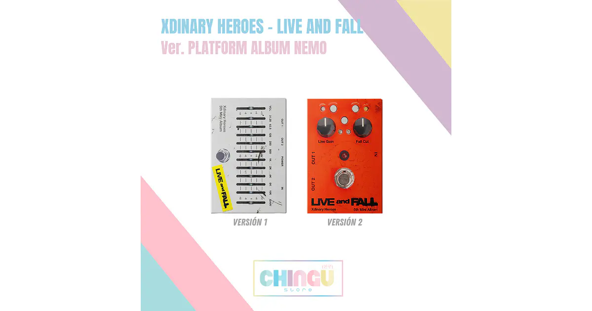 Comprar Xdinary Heroes Live and Fall Nemo | K-Pop Chile