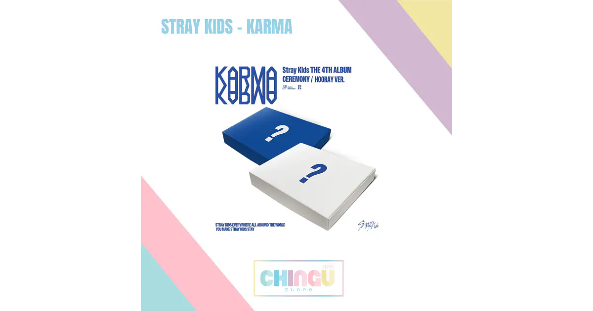 Stray Kids - KARMA (Ceremony / Hooray Ver.) | Chingu Store