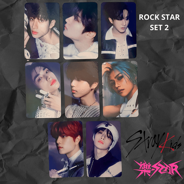 STRAY KIDS - Photocard ROCK STAR 2
