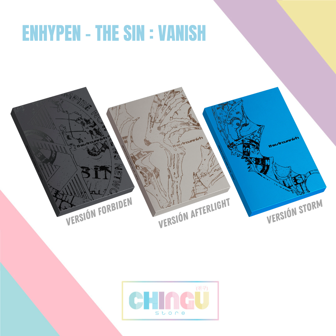 ENHYPEN - THE SIN : VANISH | Álbum K-Pop Oficial Chile
