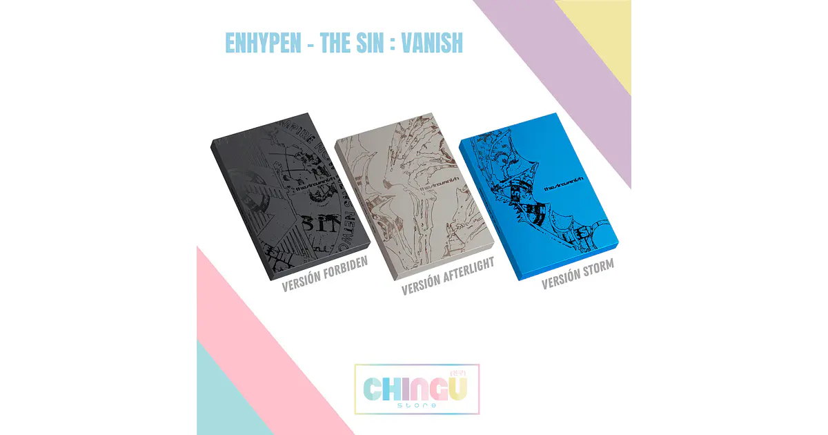 ENHYPEN - THE SIN : VANISH | Álbum K-Pop Oficial Chile