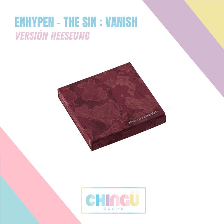 ENHYPEN - THE SIN : VANISH (Versión FUGITIVES) - Álbum K-Pop Chile 3