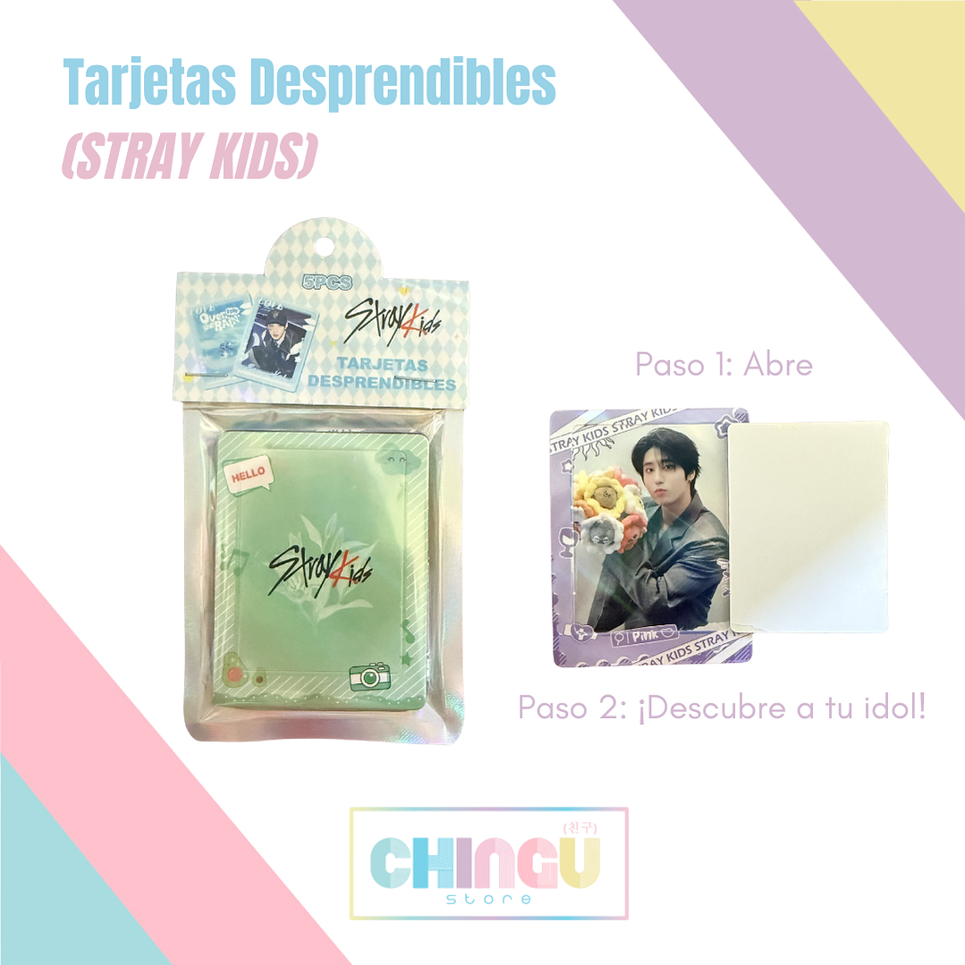 Stray Kids - Set de Tarjetas Desprendibles (Alternativo) 1