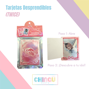 TWICE - Set de Tarjetas Desprendibles (Alternativo)
