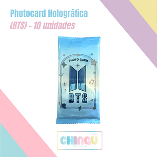 BTS - Set de Photocards Holográficas (Alternativo)