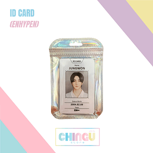 ENHYPEN - Set de ID Cards por Integrante (Alternativo)