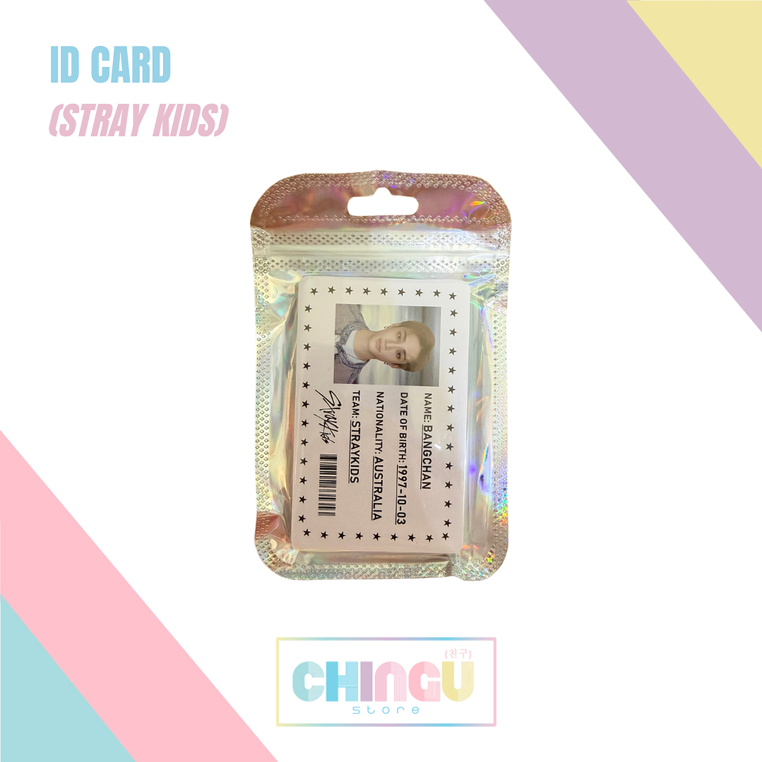 STRAY KIDS - Set de ID Cards por Integrante (Alternativo) 1