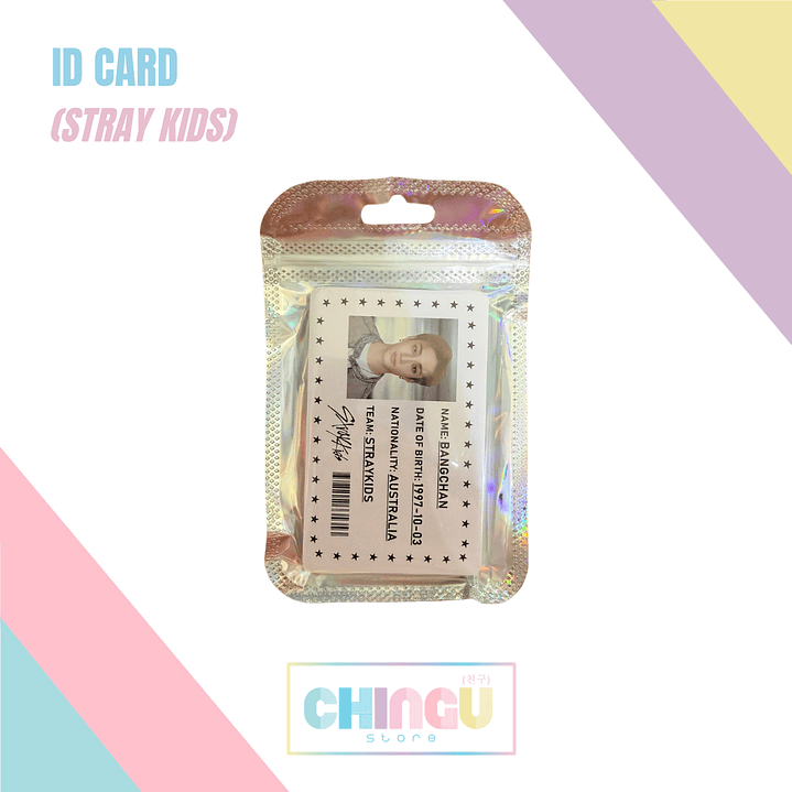 STRAY KIDS - Set de ID Cards por Integrante (Alternativo) 1