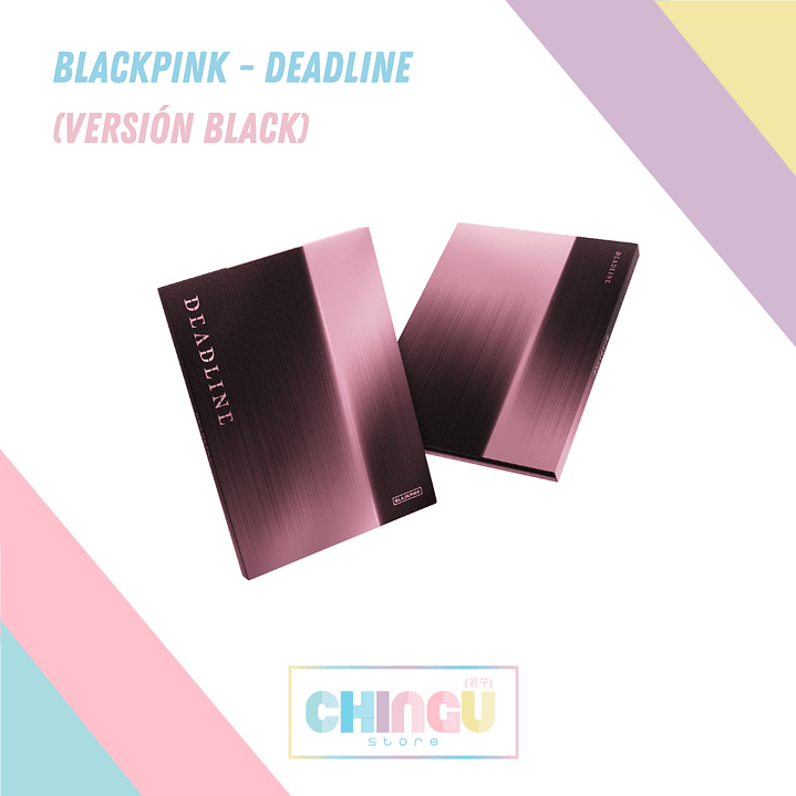 BLACKPINK - [DEADLINE] (3rd Mini Album) - Álbum K-Pop Chile 2