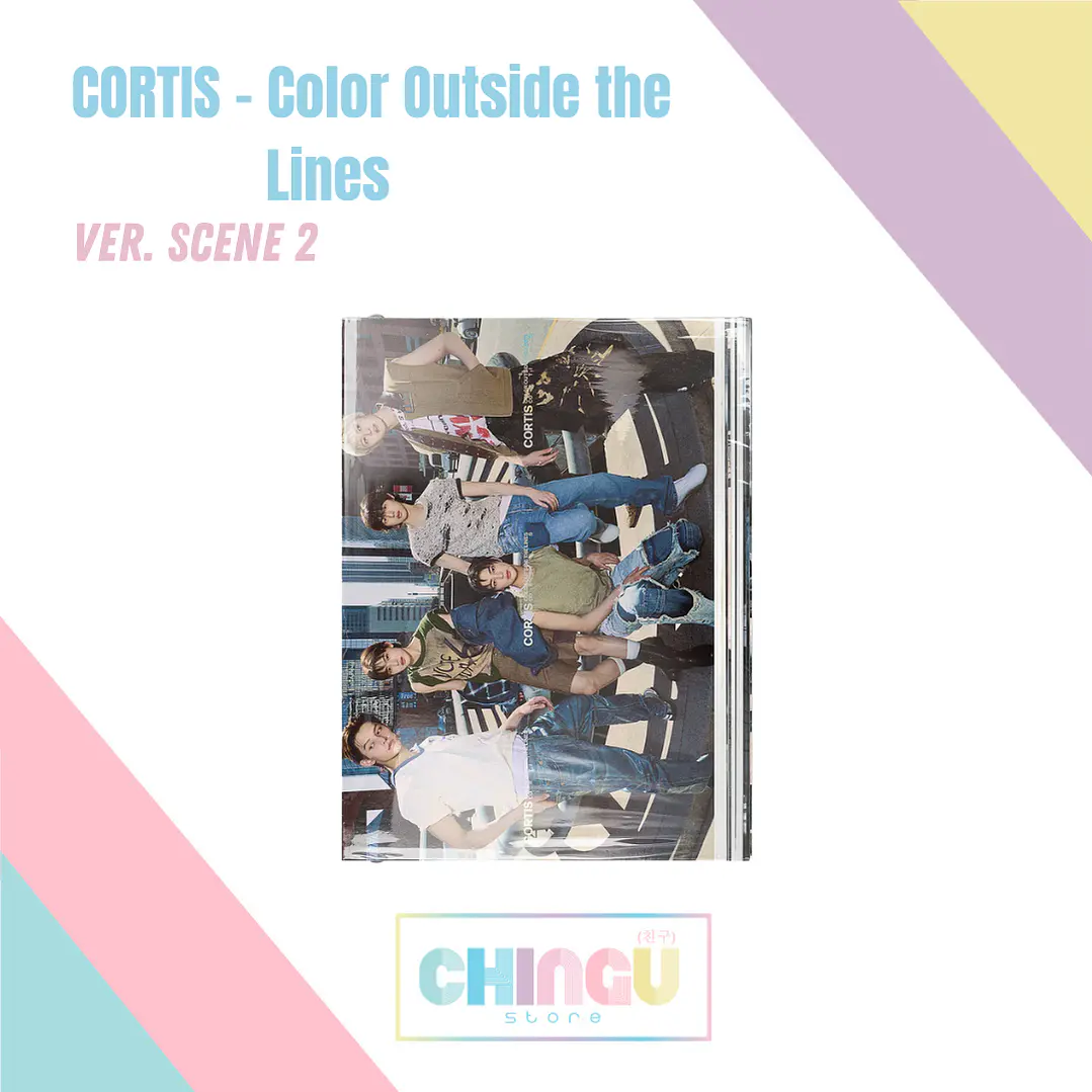 CORTIS - Color outside the Lines (1st Mini Album) - K-Pop Chile 3