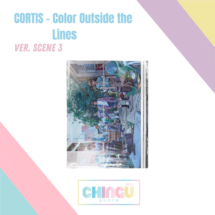 CORTIS - Color outside the Lines (1st Mini Album) - K-Pop Chile 4