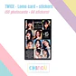 TWICE - Lomo Card + Stickers Set (119 piezas) - Miniatura 2