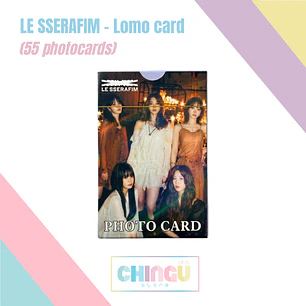 LE SSERAFIM - Lomo Card Set (50 PCS)