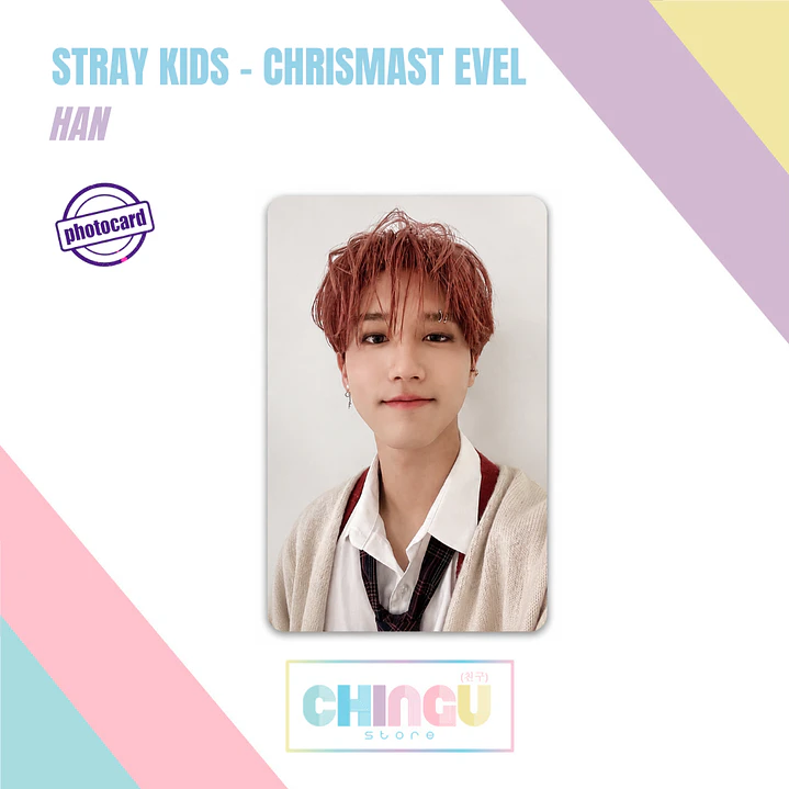 Stray Kids - Han - Christmas Evel (Set de POB Oficial) 1