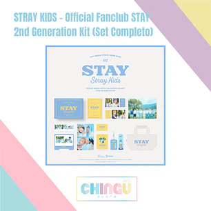 Stray Kids - Official Fanclub STAY 2nd Generation Kit (Set Completo) - K-Pop Chile