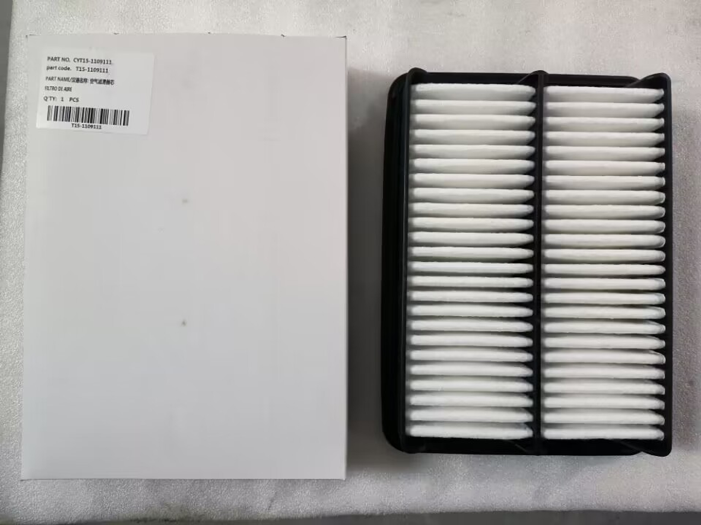 FILTRO AIRE TIGGO 8 1.5 TURBO 1