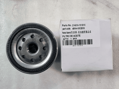 FILTRO ACEITE TIGGO 8 1.5 TURBO Y TIGGO 3