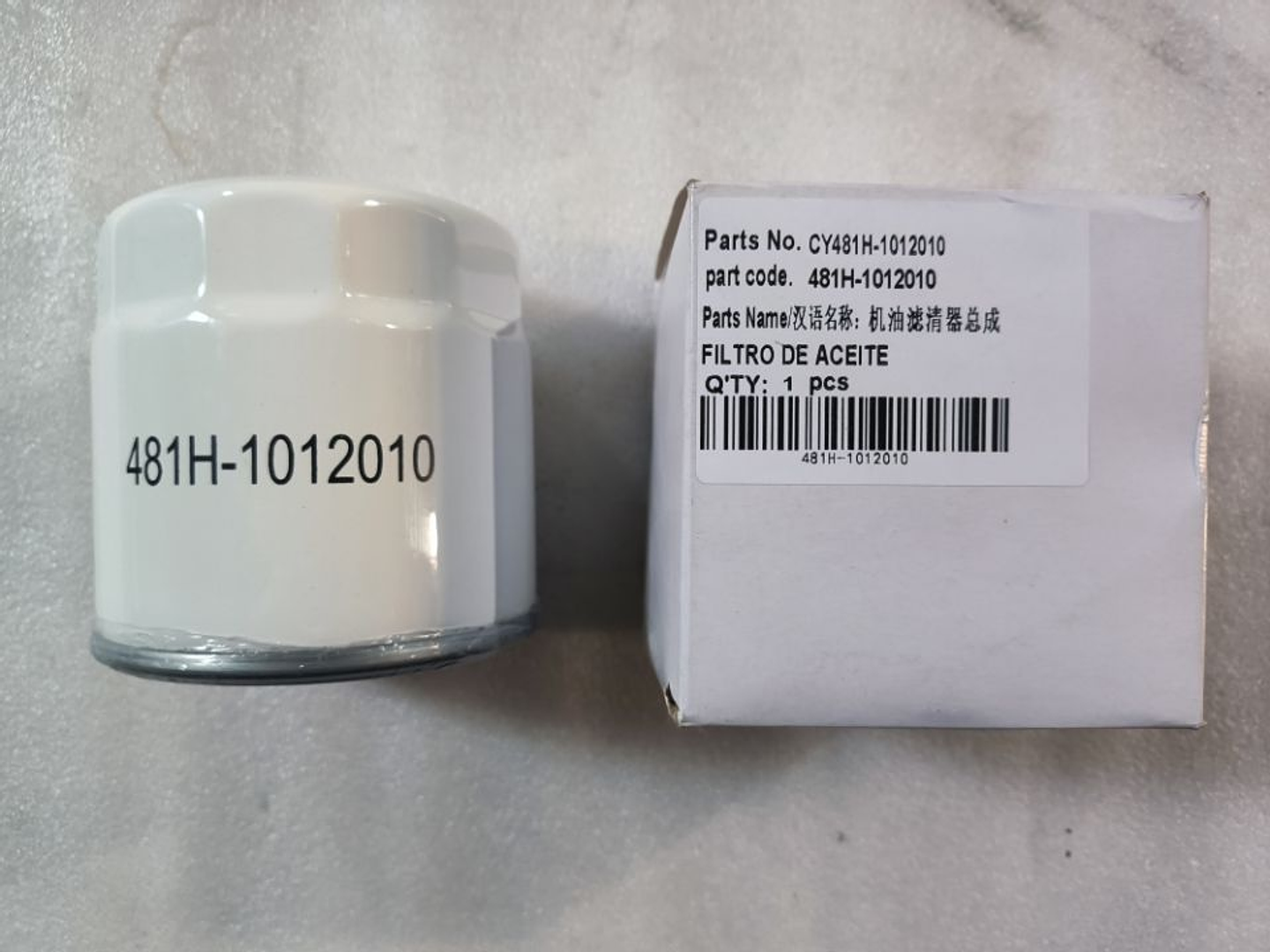 FILTRO ACEITE TIGGO 8 1.5 TURBO Y TIGGO 3 3