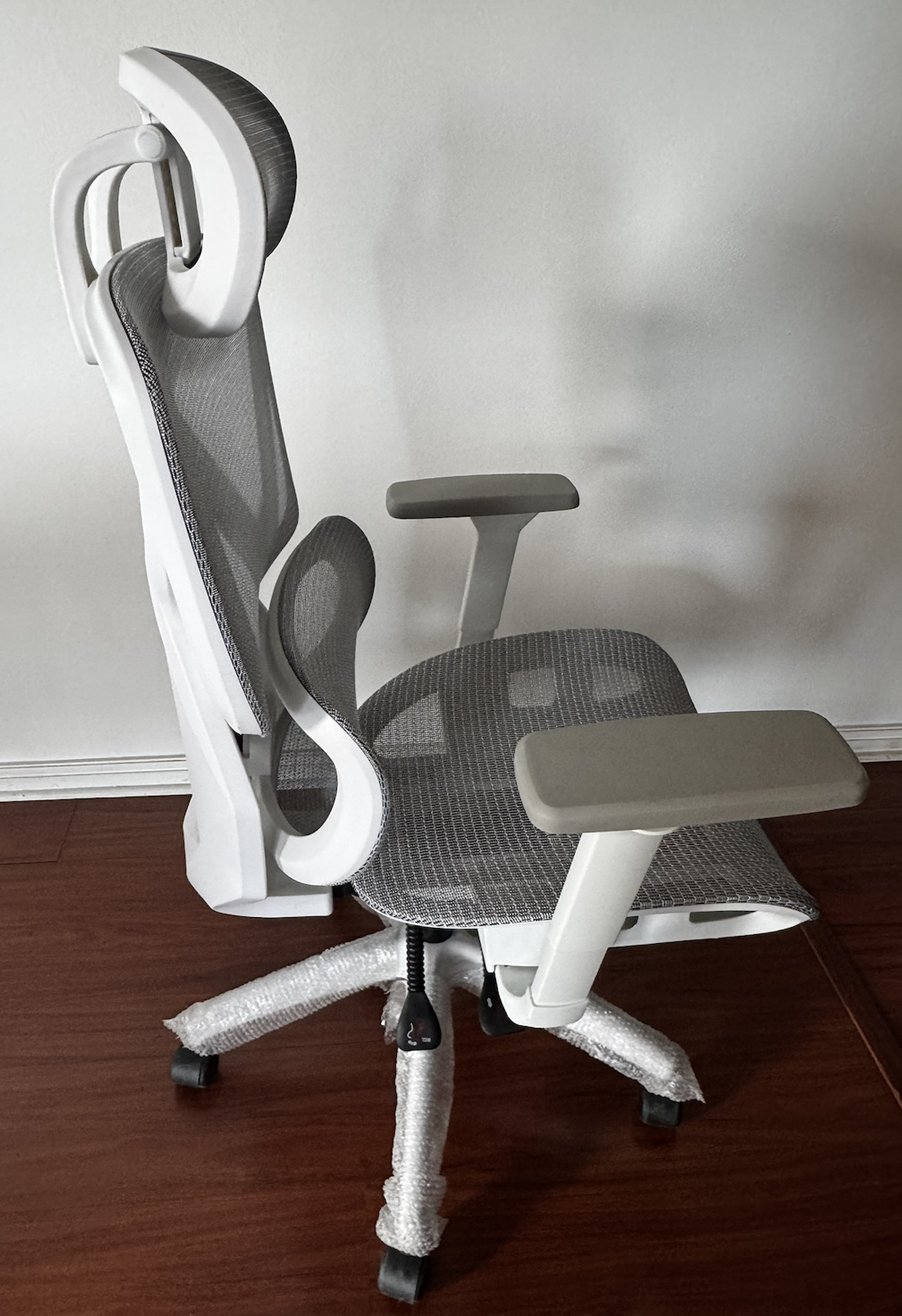 SILLA ERGONOMICA BLANCA -NET-FULL 2