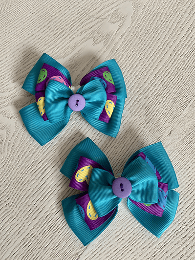 Moños Botón Fiesta