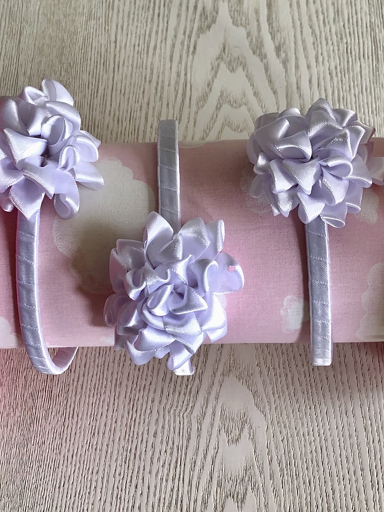 Diadema Trenzada Blanca 1