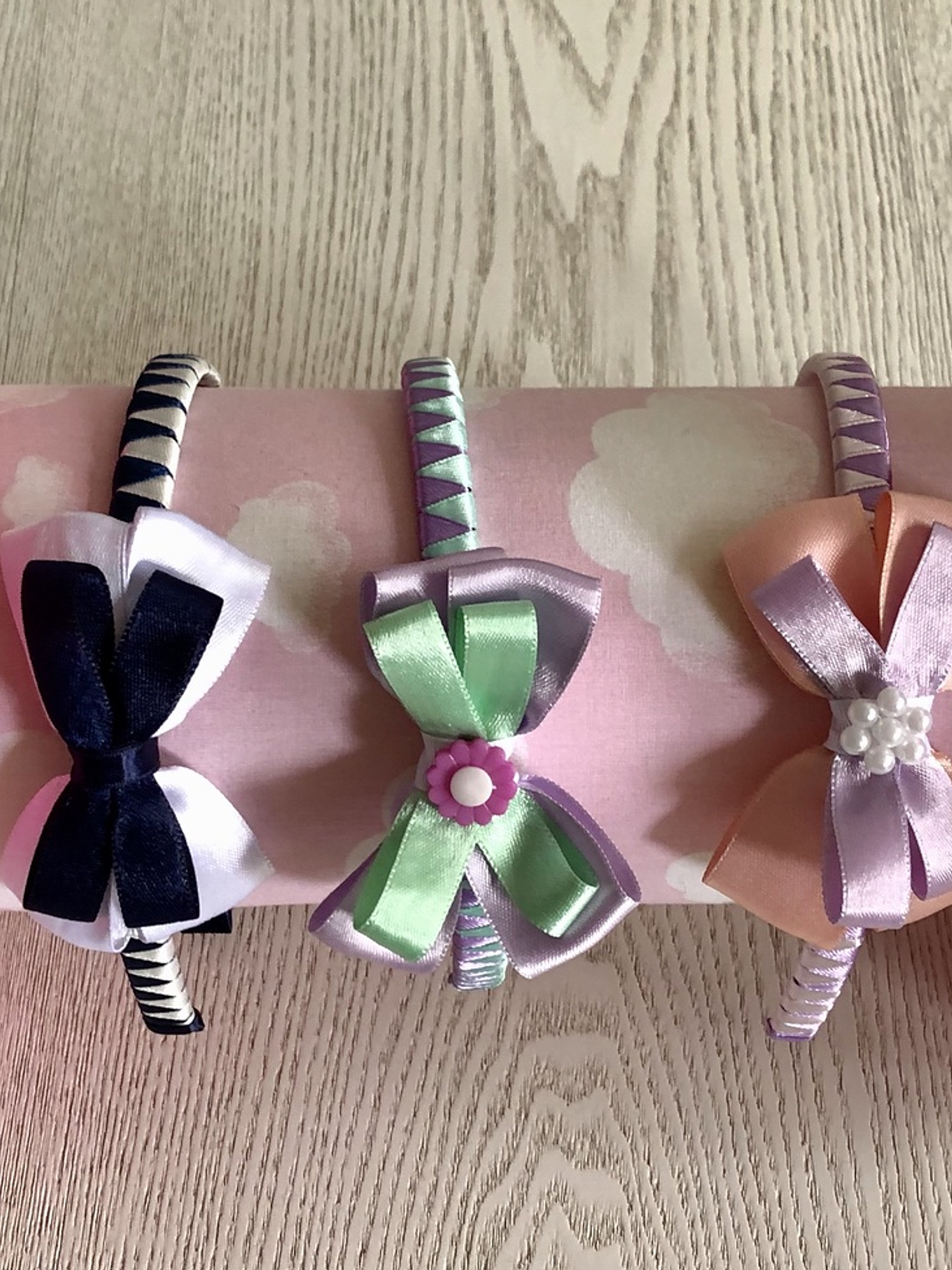 Diadema Trenzada con Corbatín 2