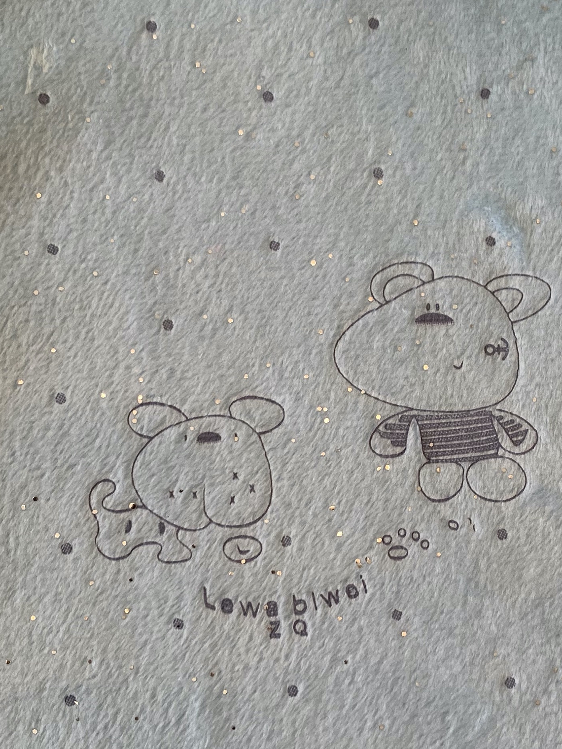 Pijama Polar Celeste 2