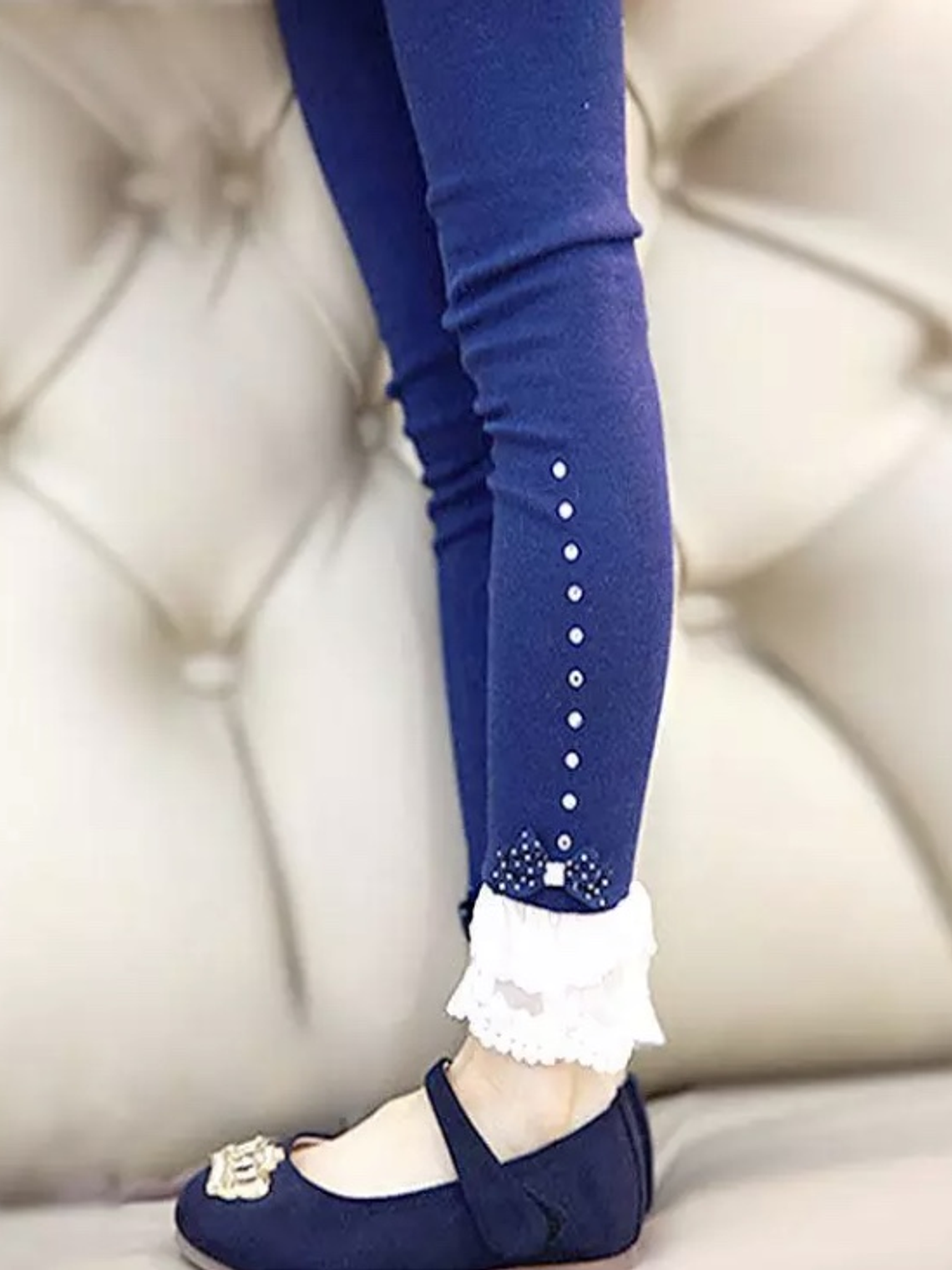 Leggings Lace Azul 1