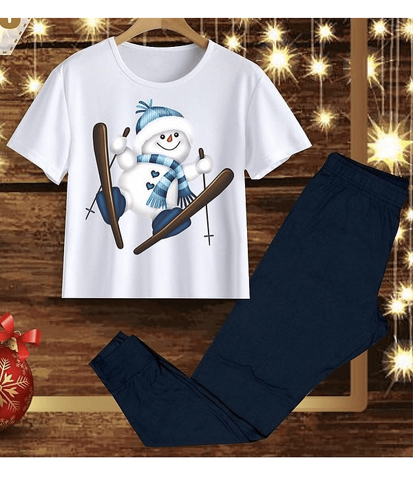 Pijama Snowman