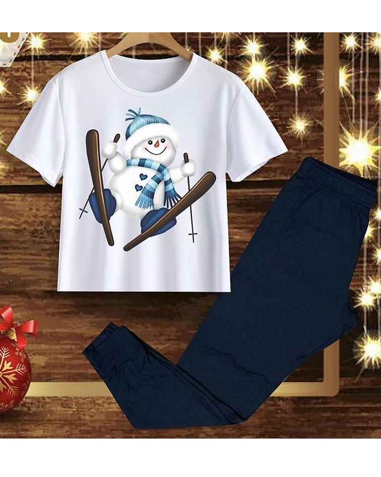 Pijama Snowman